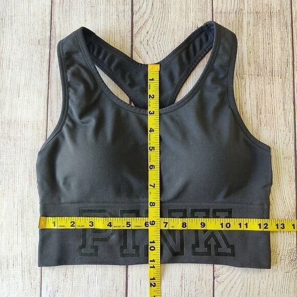 PINK Victoria's Secret Ultimate lightly lined halter sports bra sz S - Picture 7 of 8